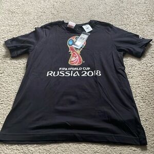 NWT Adidas black T-shirt from FIFA World Cup 2018